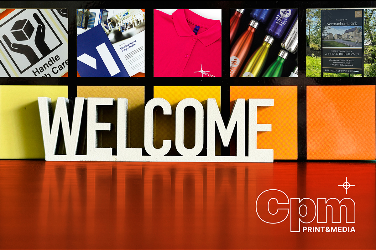 CPM Print & Media new branding and website
