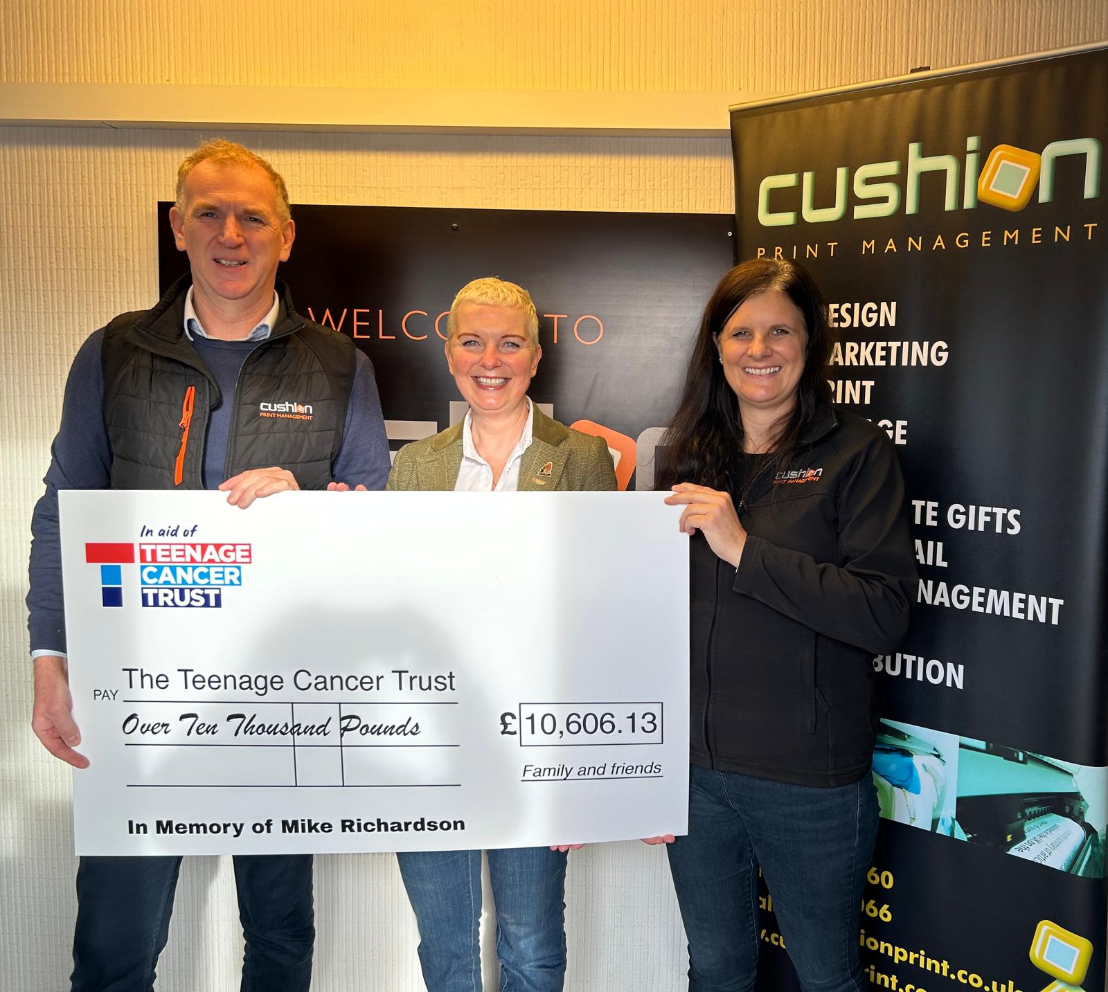 At Cushion (CPM), we were proud to contribute £1,700 to the campaign, helping take the final total raised to over £10,000.